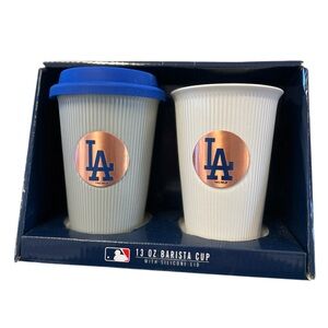 13 oz Ceramic Los Angeles Dodgers Barista Cups